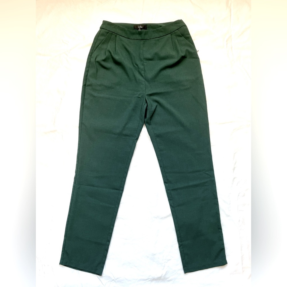 Lulu Green Crop Pants - Vintage 50s 60s Style
